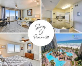 Shores of Panama 1211- Sleeps 6, Gulf View, Reserved Parking! Free Fun! condo